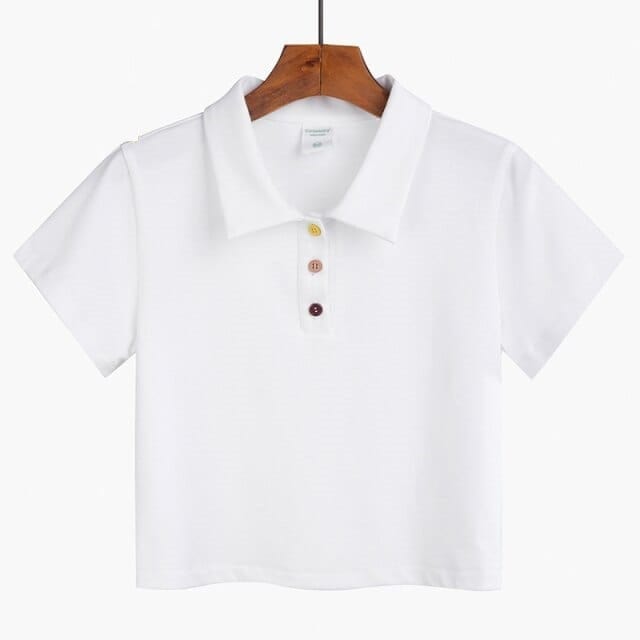vesporia Biały / L T-shirt Polo