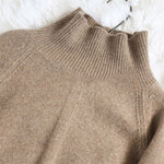 vesporia Oversizowy Wełniany Sweter