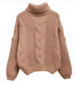 Kaszmirowy Sweter Z Golfem - Vesporia